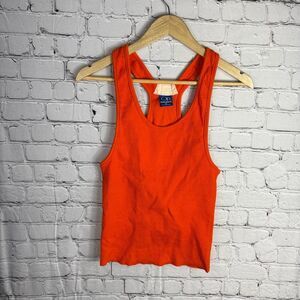 Vintage Y2K OP Orange Tank Top Size Small